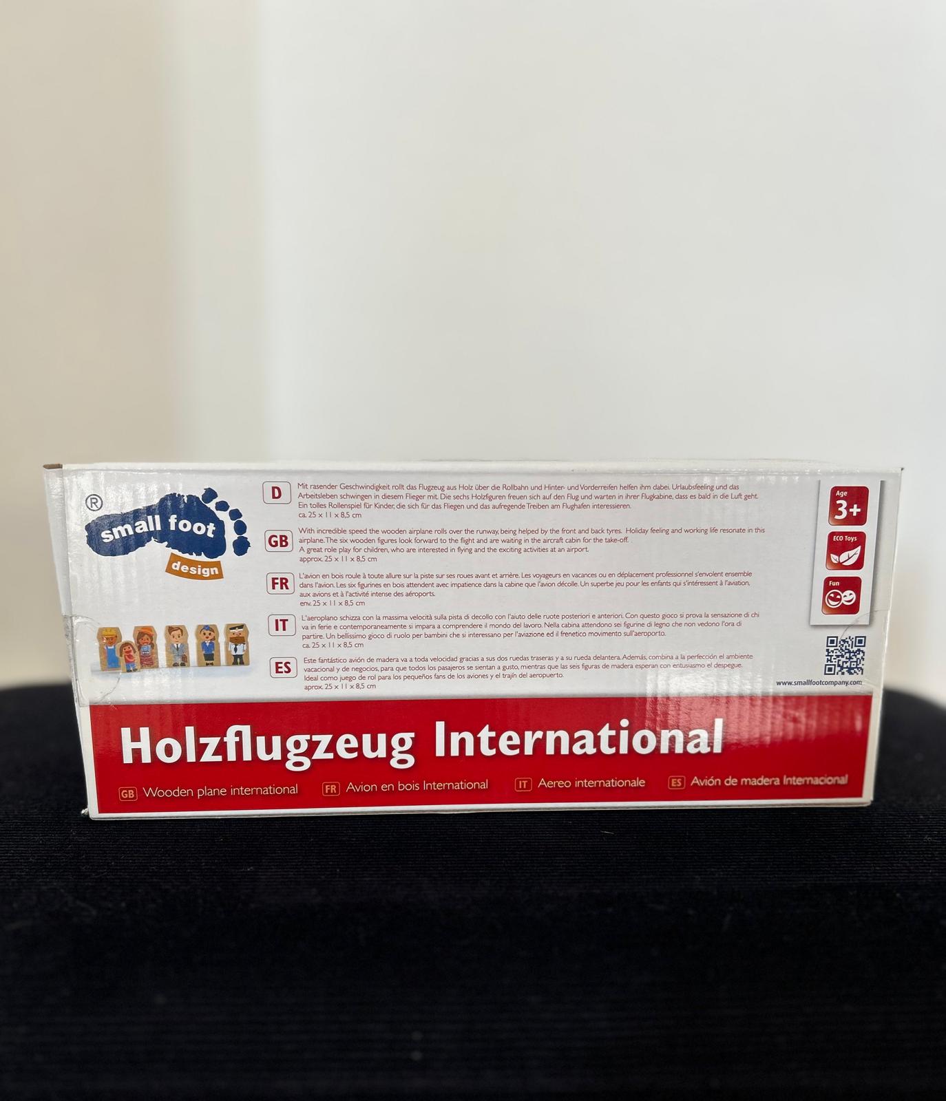 Small Foot Design Holzspielzeug Flugzeug