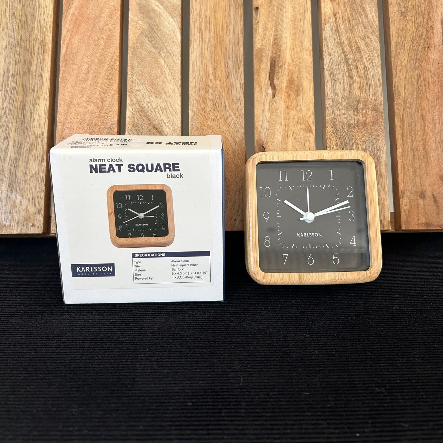 Karlsson Neat Square Schwarz