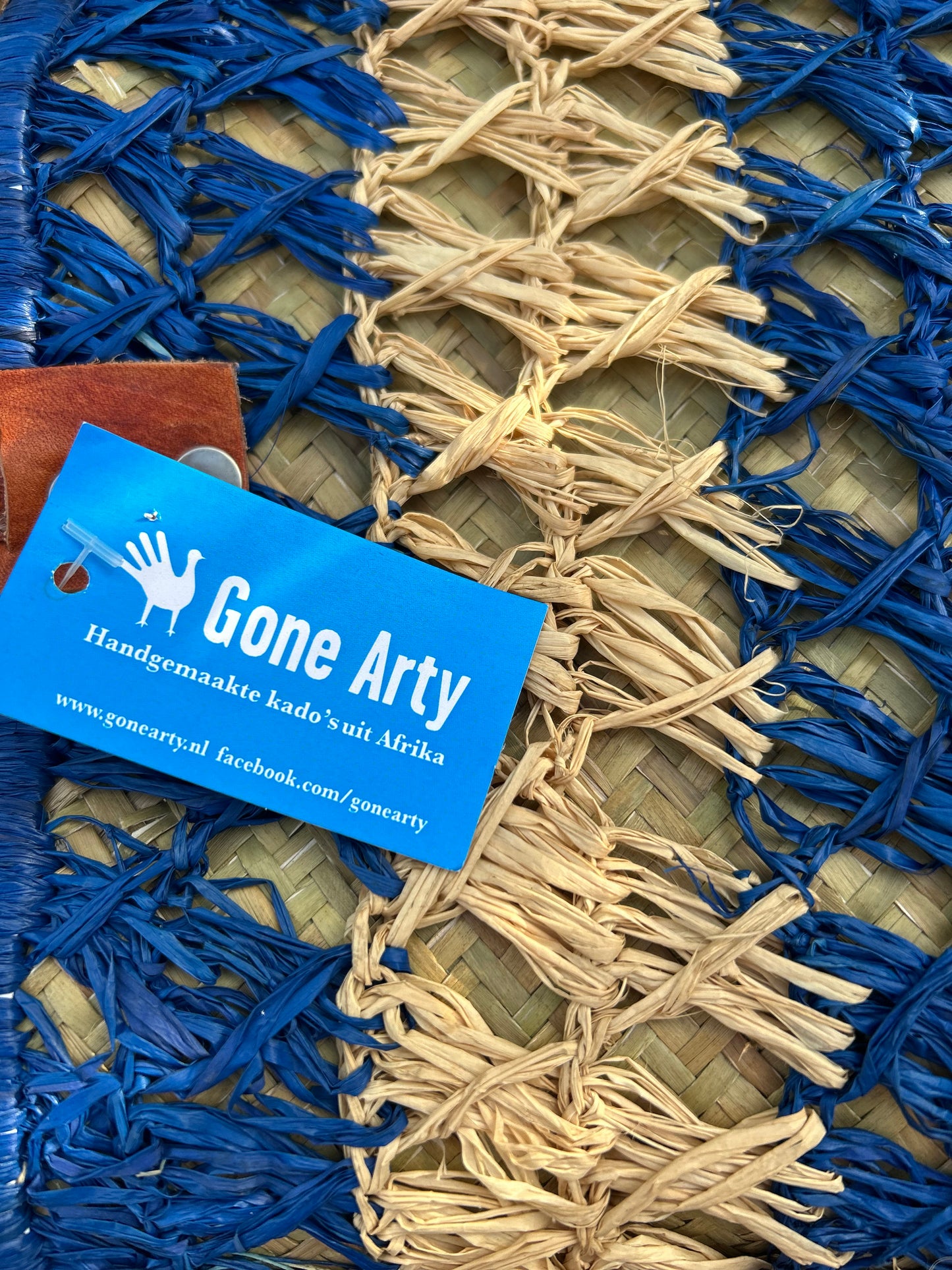 Tasche aus natürlichem Bambus