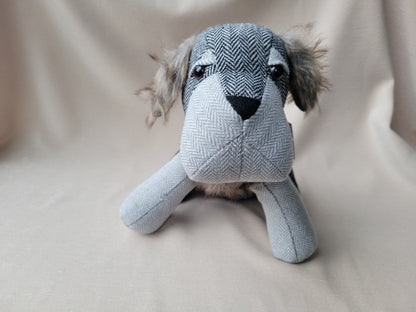 Niedlicher Hund Türstopper grau von Hamilton Living