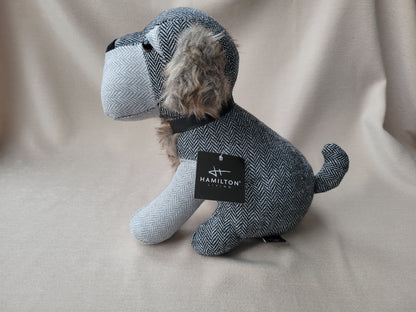 Niedlicher Hund Türstopper grau von Hamilton Living