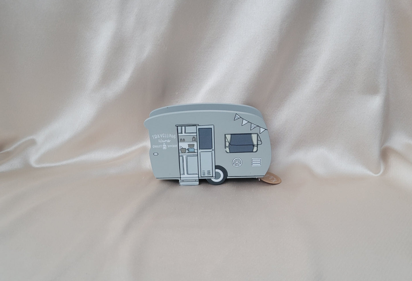 Boltze Serviettenhalter Vanlife Grau