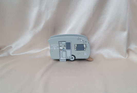 Boltze Serviettenhalter Vanlife Grau