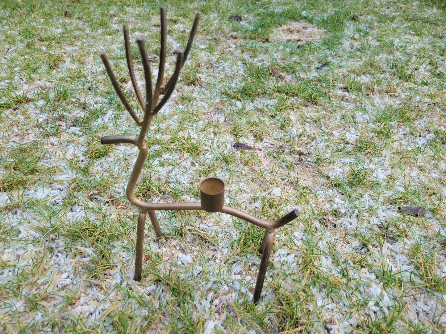 Kerzenständer Elch Metall von Affari