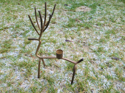 Kerzenständer Elch Metall von Affari