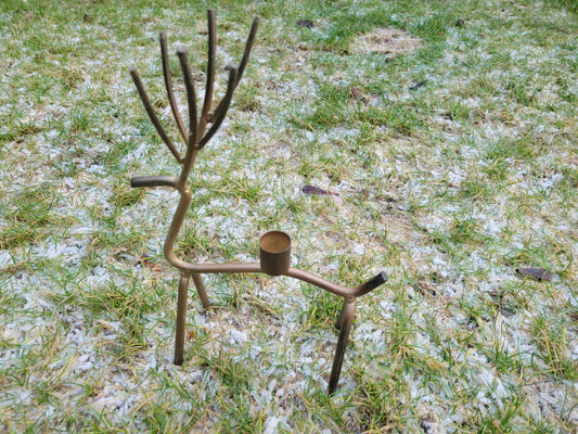 Kerzenständer Elch Metall von Affari