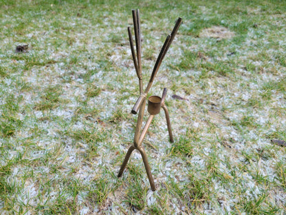 Kerzenständer Elch Metall von Affari