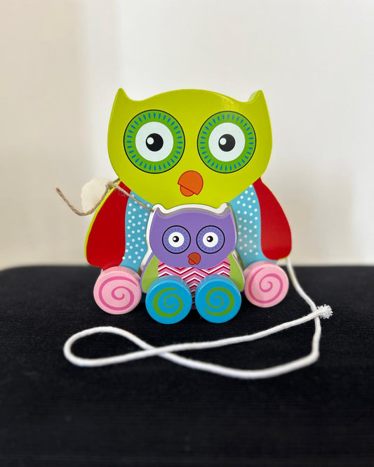 Zieh Holzspielzeug Eule Small Foot Design