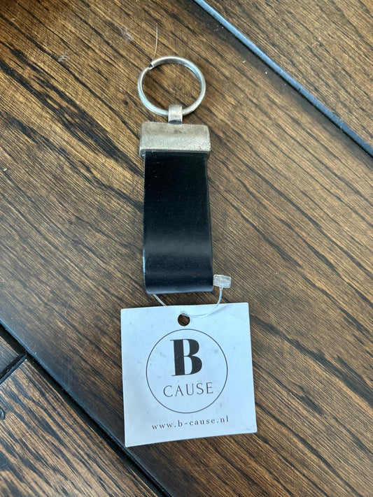 Schlüsselanhänger B-Cause schwarz