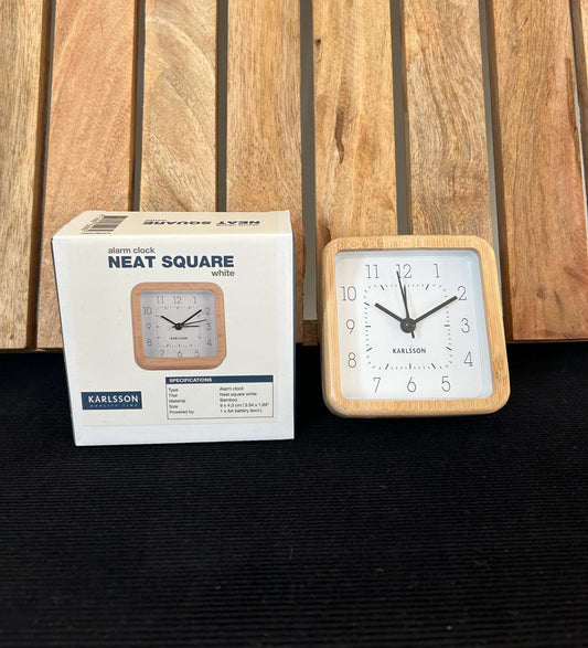 Karlsson Neat Square Weiß