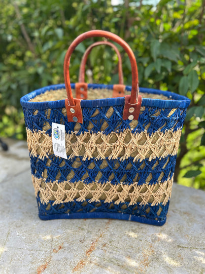 Tasche aus natürlichem Bambus