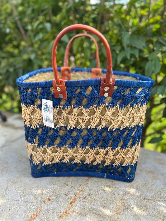 Tasche aus natürlichem Bambus