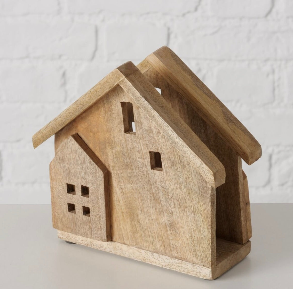 Boltze Serviettenhalter HOME aus Mango Holz